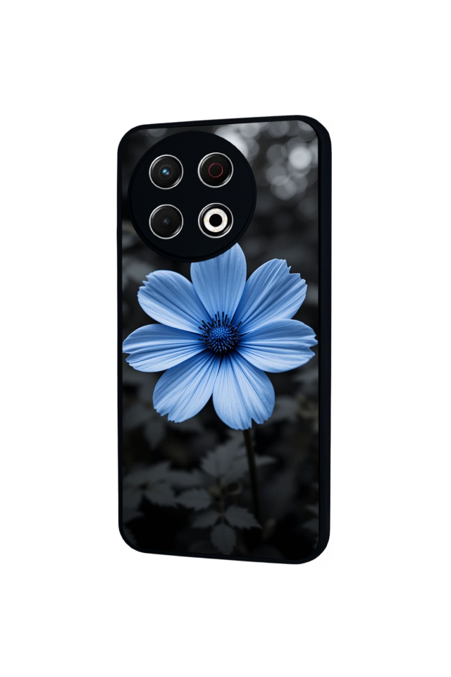 Tecno Spark 30 Pro Uyumlu Cicek Tasarımlı Glossy Premium Kılıf