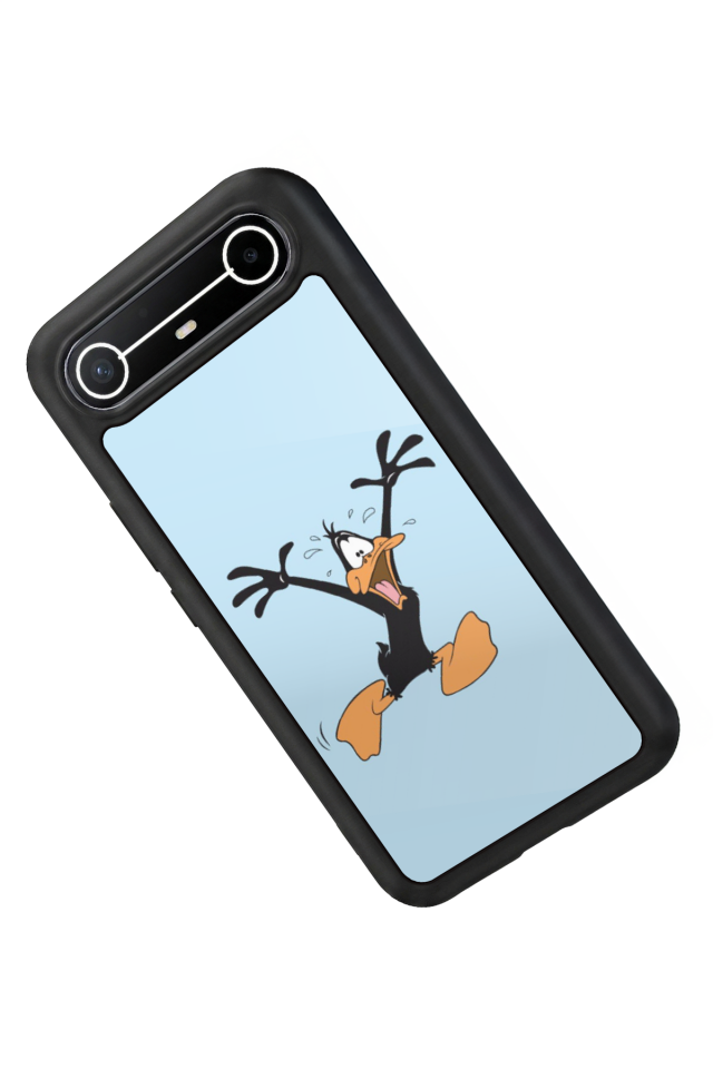 Tecno Spark Slim 5G Uyumlu Daffy duck Tasarımlı Glossy Premium Kılıf