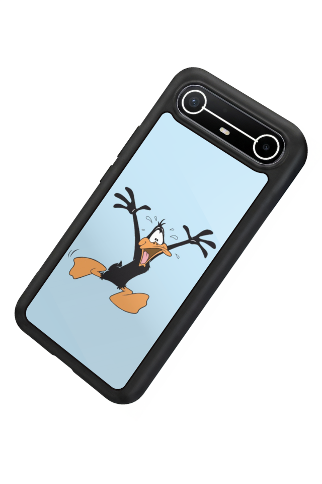 Tecno Spark Slim 5G Uyumlu Daffy duck Tasarımlı Glossy Premium Kılıf