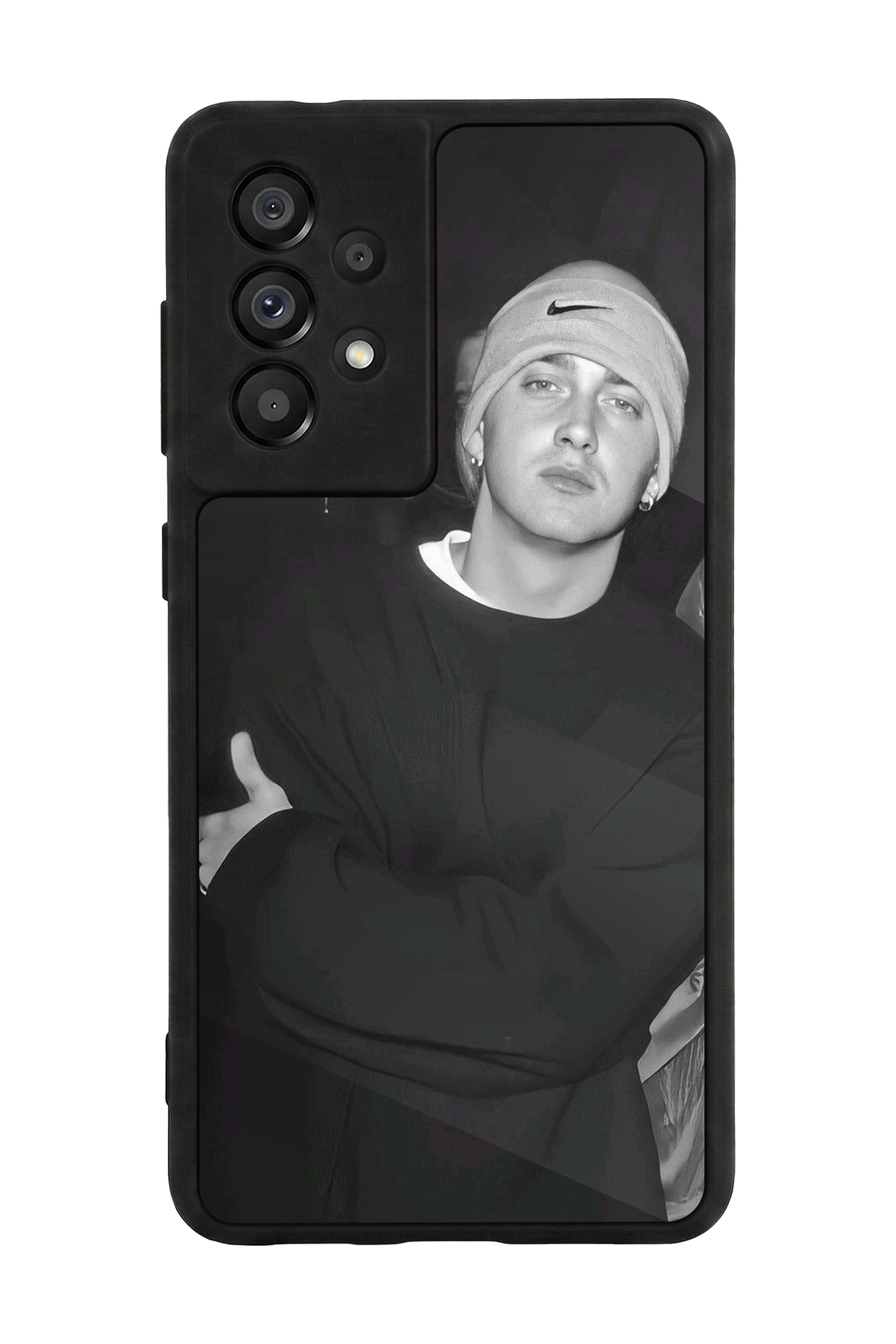 Samsung Galaxy A73 Uyumlu Eminem Tasarımlı Glossy Premium Kılıf