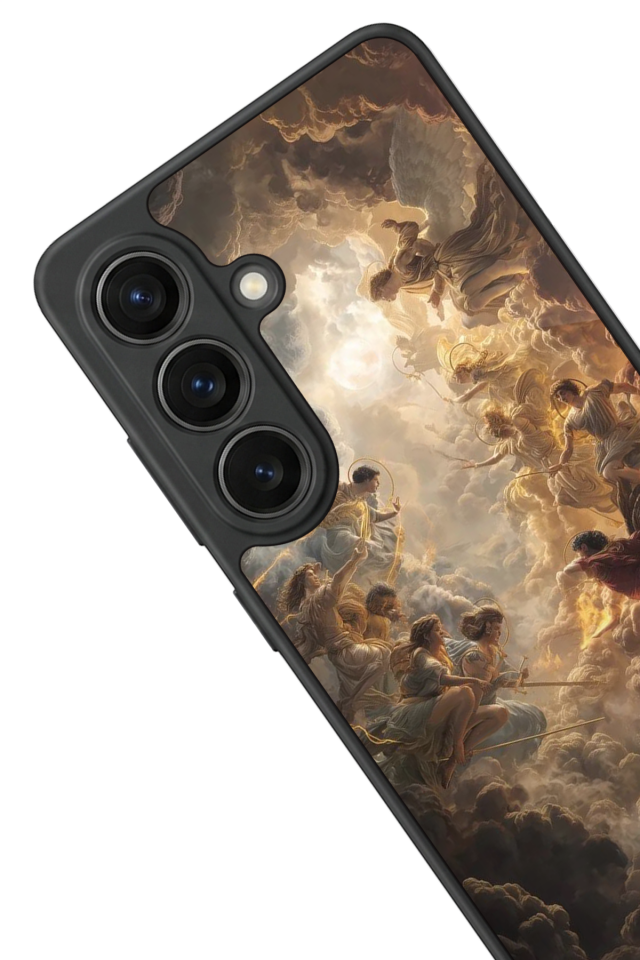 Samsung Galaxy S26 Uyumlu Melek Tasarımlı Glossy Premium Kılıf