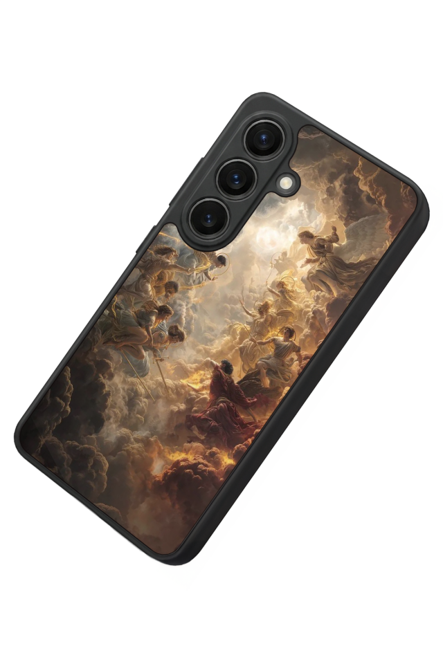 Samsung Galaxy S26 Uyumlu Melek Tasarımlı Glossy Premium Kılıf