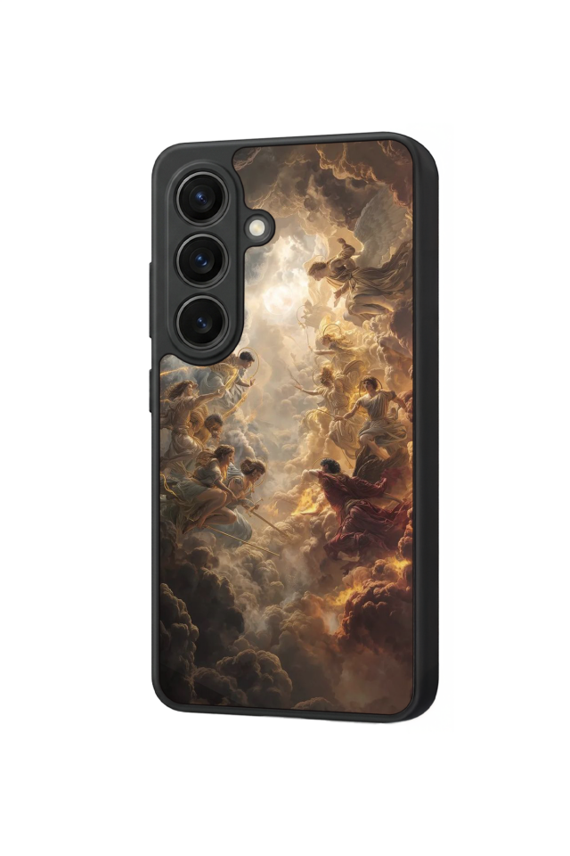 Samsung Galaxy S26 Uyumlu Melek Tasarımlı Glossy Premium Kılıf