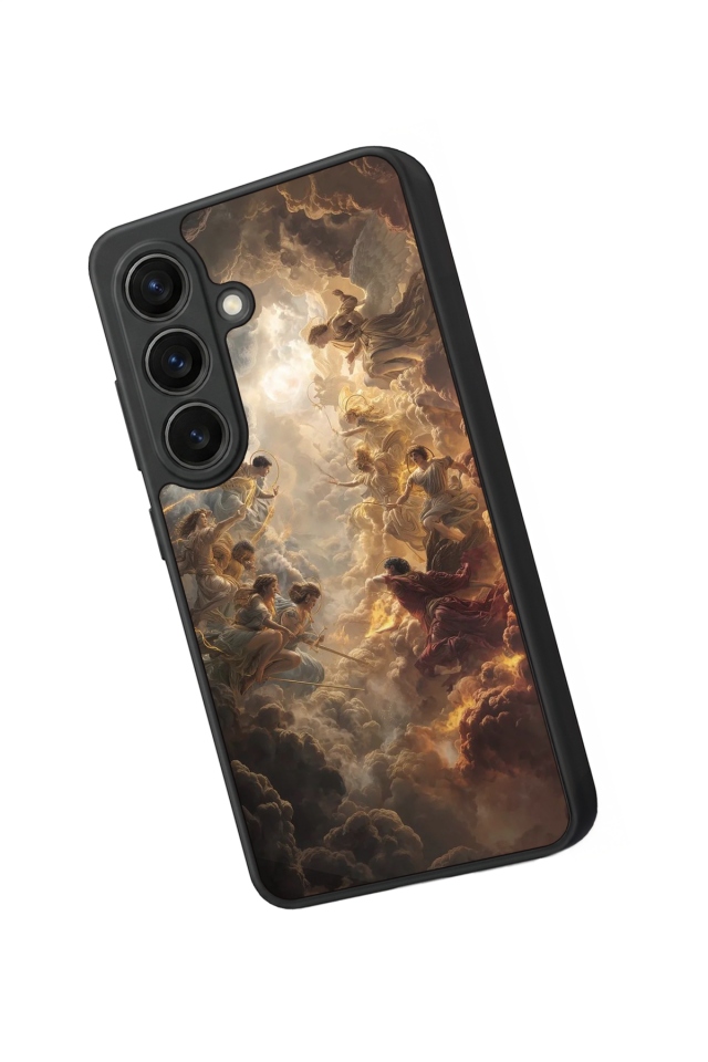 Samsung Galaxy S26 Uyumlu Melek Tasarımlı Glossy Premium Kılıf