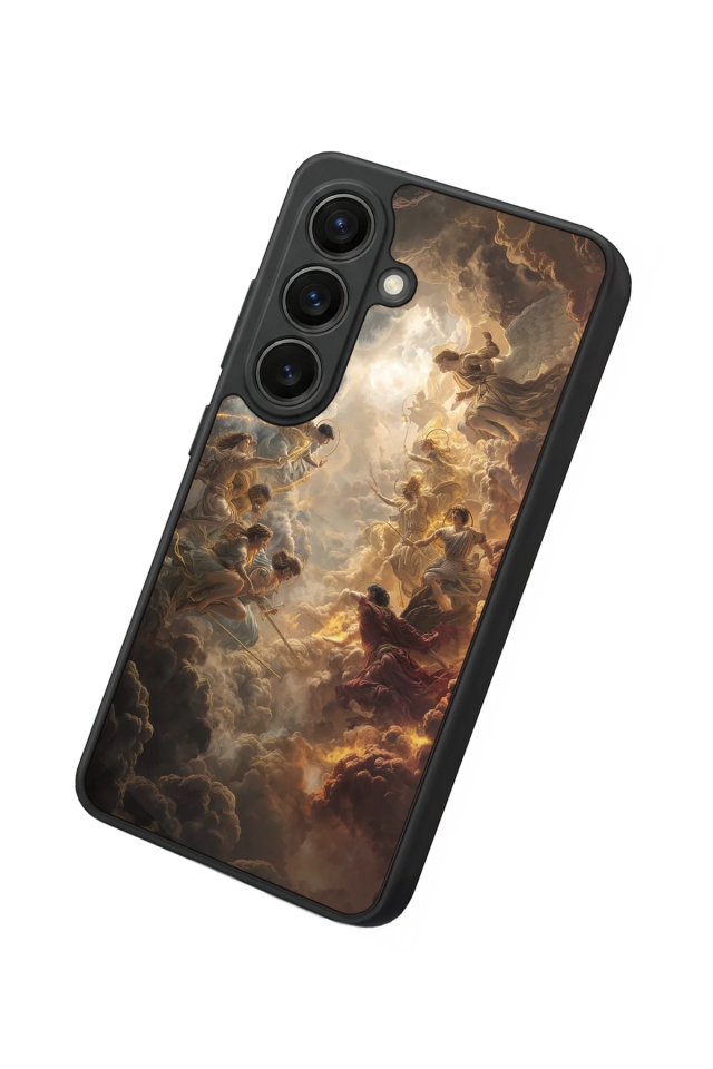 Samsung Galaxy S26 Uyumlu Melek Tasarımlı Glossy Premium Kılıf