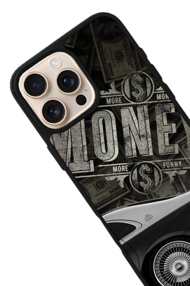 iPhone 16 Pro Max Uyumlu Money Para Tasarımlı Glossy Premium Kılıf