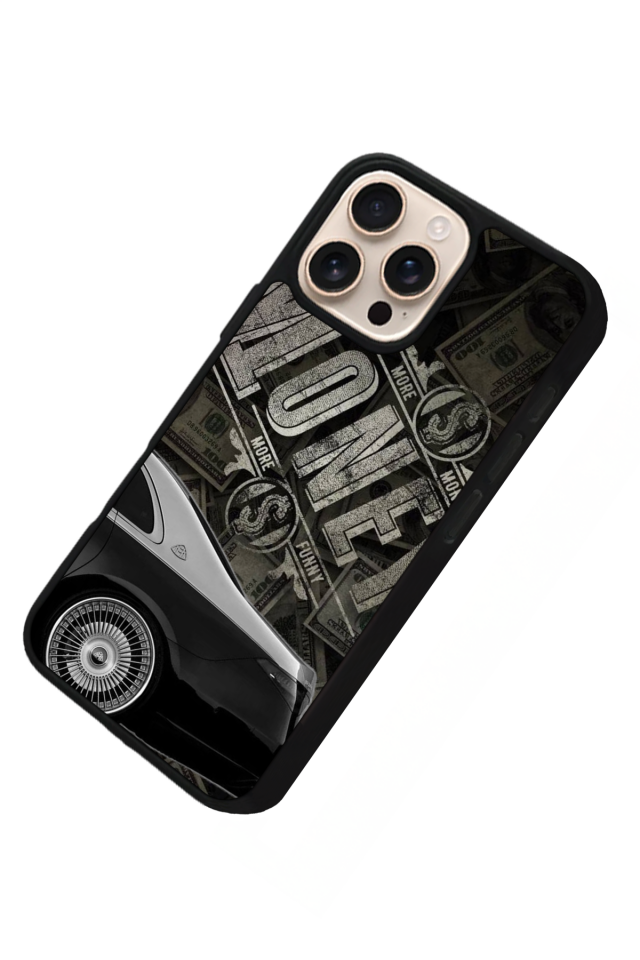 iPhone 16 Pro Max Uyumlu Money Para Tasarımlı Glossy Premium Kılıf