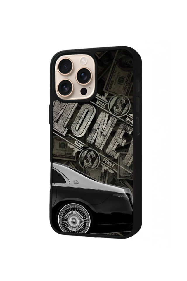 iPhone 16 Pro Max Uyumlu Money Para Tasarımlı Glossy Premium Kılıf