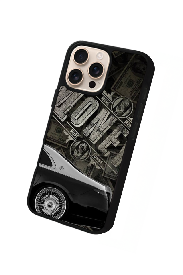 iPhone 16 Pro Max Uyumlu Money Para Tasarımlı Glossy Premium Kılıf