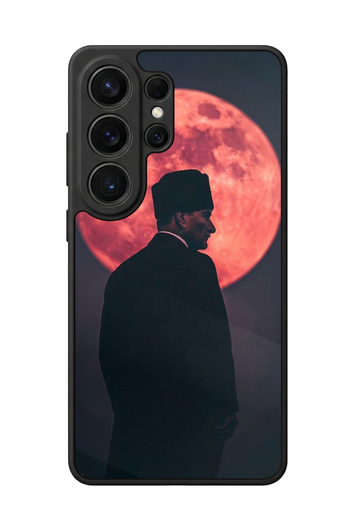 Samsung Galaxy S26 Ultra Uyumlu Mustafa Kemal Ataturk Tasarımlı Glossy Premium Kılıf