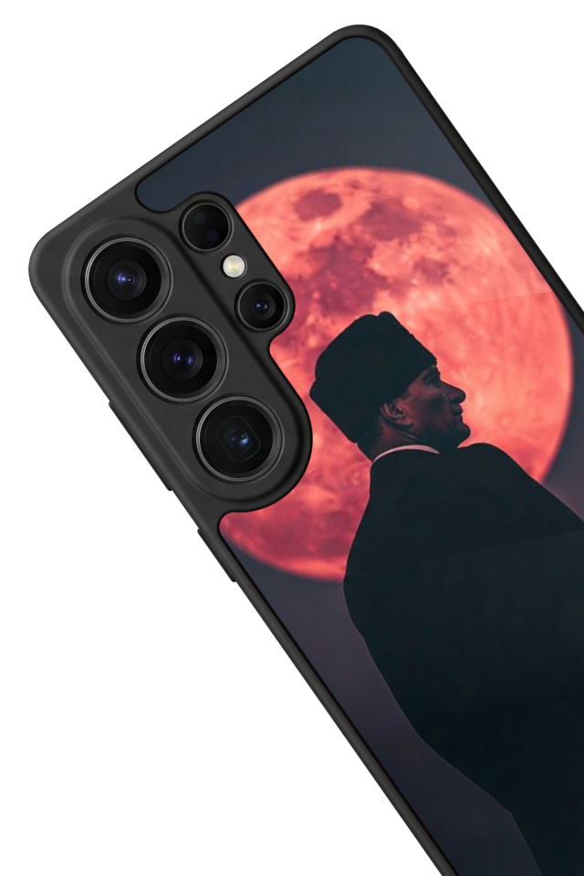Samsung Galaxy S26 Ultra Uyumlu Mustafa Kemal Ataturk Tasarımlı Glossy Premium Kılıf