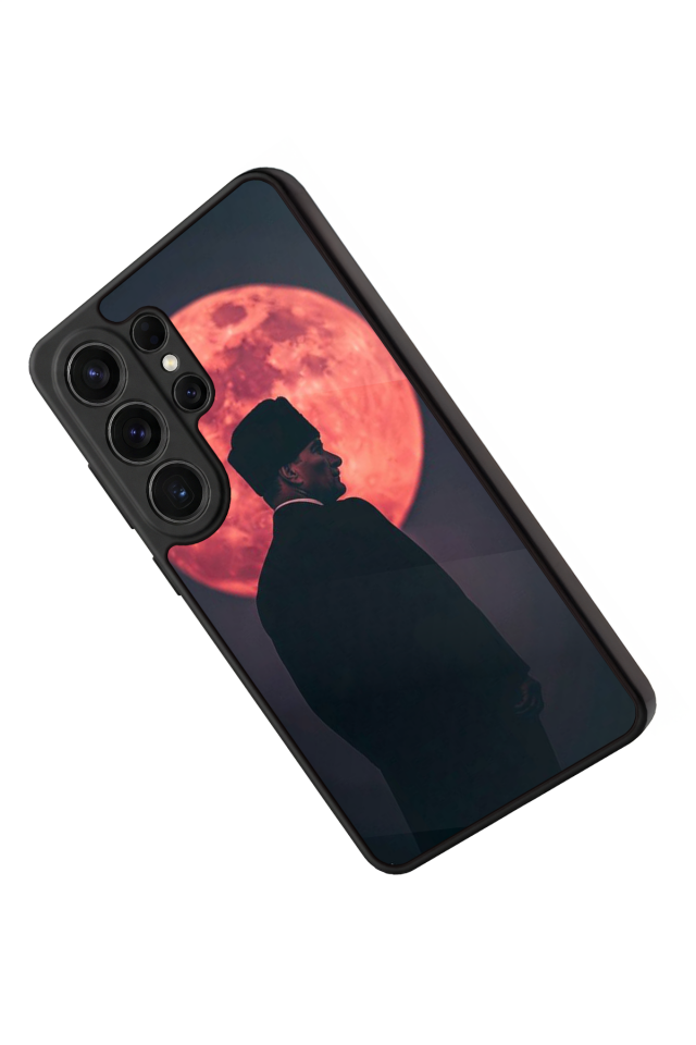 Samsung Galaxy S26 Ultra Uyumlu Mustafa Kemal Ataturk Tasarımlı Glossy Premium Kılıf