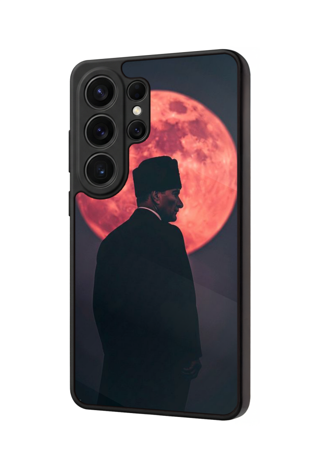 Samsung Galaxy S26 Ultra Uyumlu Mustafa Kemal Ataturk Tasarımlı Glossy Premium Kılıf