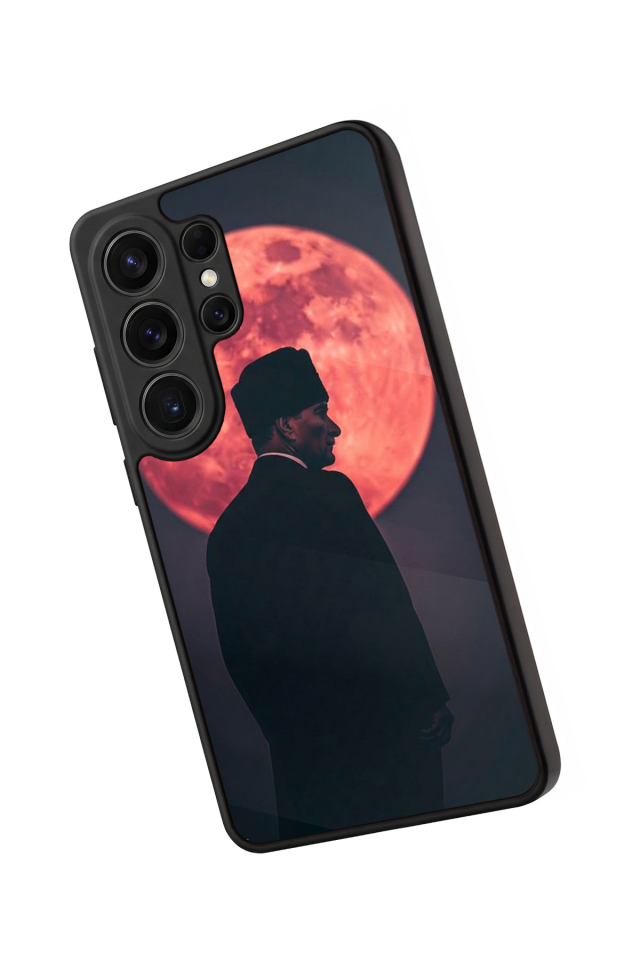 Samsung Galaxy S26 Ultra Uyumlu Mustafa Kemal Ataturk Tasarımlı Glossy Premium Kılıf