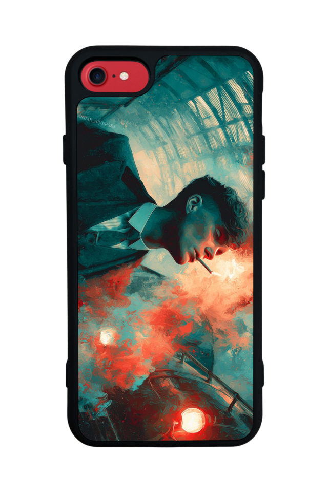 iPhone 8 Uyumlu Peaky Blinders Tasarımlı Glossy Premium Kılıf
