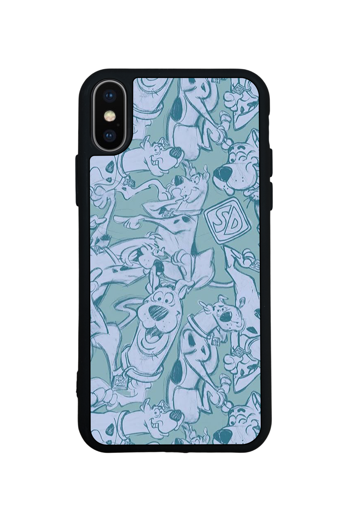iPhone XS Max Uyumlu Scooby Doo Tasarımlı Glossy Premium Kılıf