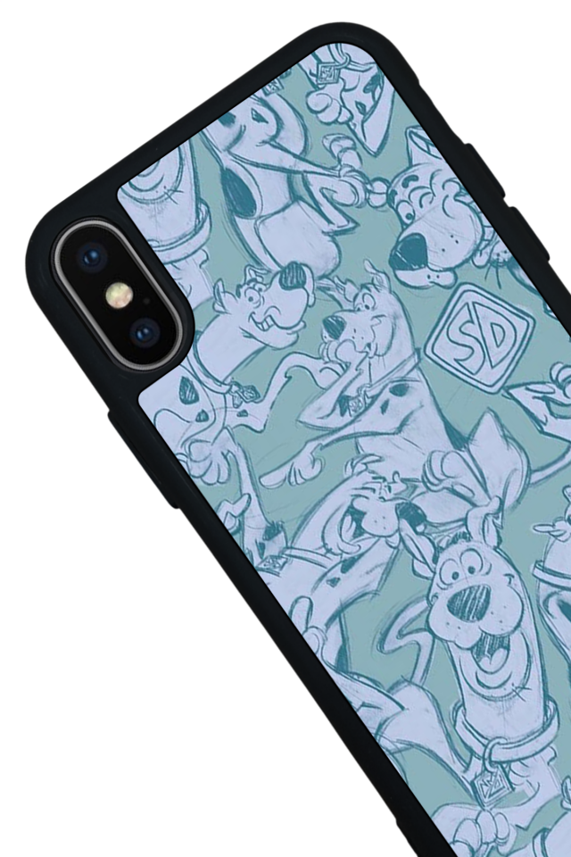 iPhone XS Max Uyumlu Scooby Doo Tasarımlı Glossy Premium Kılıf