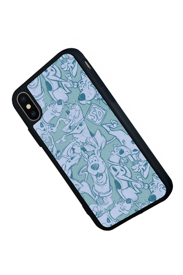 iPhone XS Max Uyumlu Scooby Doo Tasarımlı Glossy Premium Kılıf
