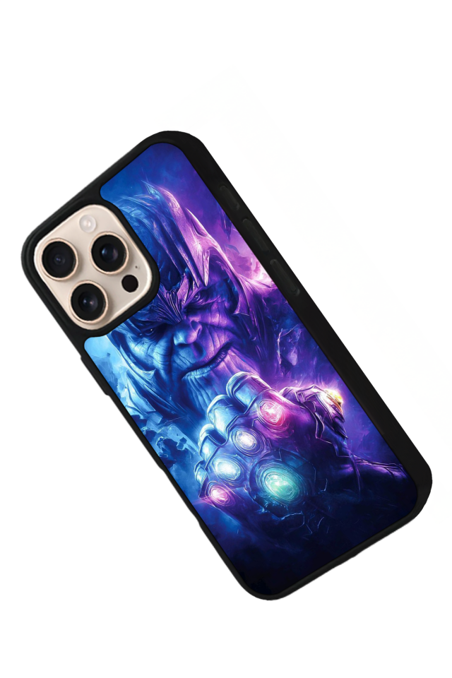 iPhone 14 Pro Uyumlu Thanos Tasarımlı Glossy Premium Kılıf