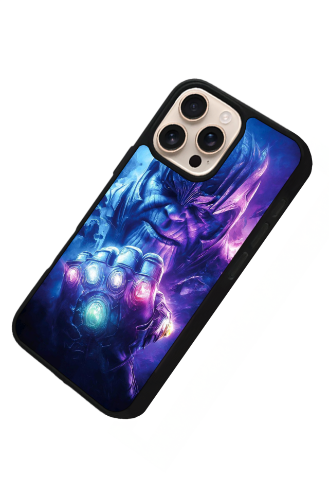 iPhone 14 Pro Uyumlu Thanos Tasarımlı Glossy Premium Kılıf