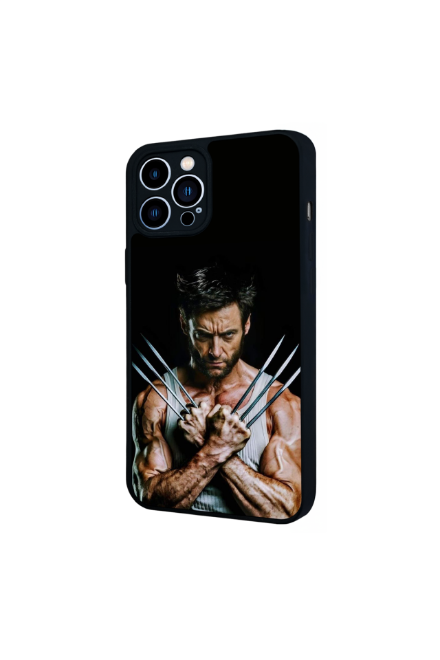 iPhone 13 Pro Max Uyumlu Wolverine Tasarımlı Glossy Premium Kılıf