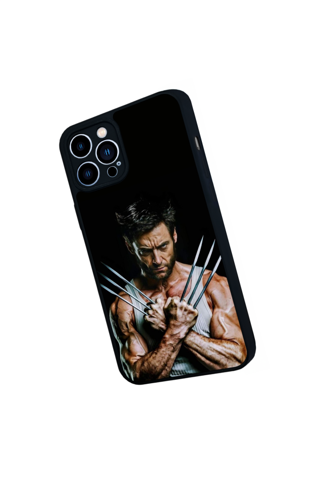 iPhone 13 Pro Max Uyumlu Wolverine Tasarımlı Glossy Premium Kılıf