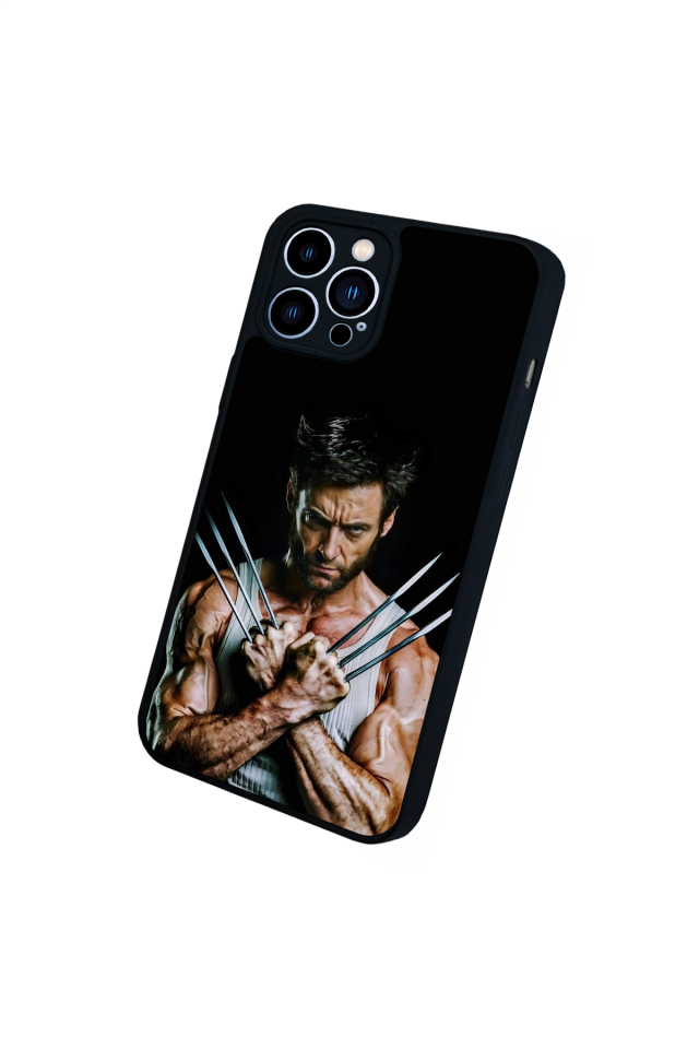 iPhone 13 Pro Max Uyumlu Wolverine Tasarımlı Glossy Premium Kılıf