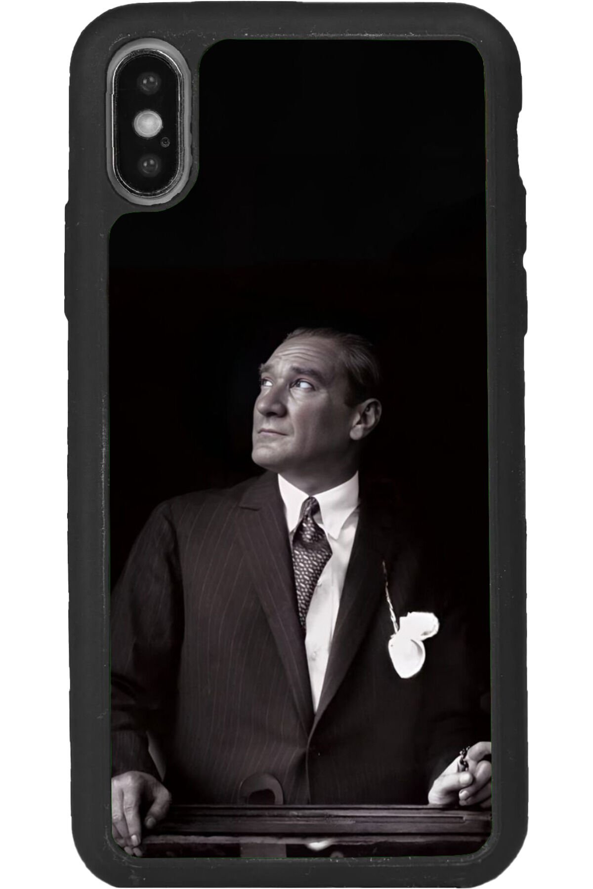 iPhone XS Max Uyumlu Mat Siyah uyumlu Kılıf – Yumuşak Silikon, Koruyucu, Şok Emici Kapak