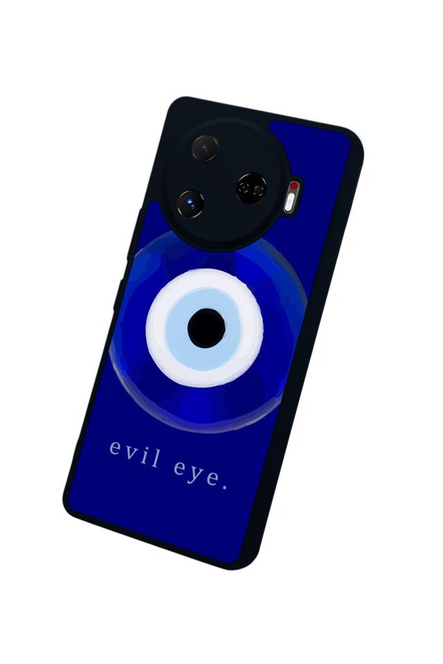 Tecno Camon 30 Pro Uyumlu Nazar Tasarımlı Glossy Premium Kılıf