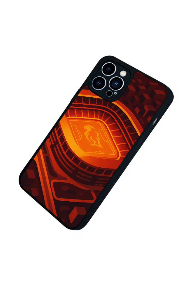 iPhone 13 Pro Max Uyumlu Aslan Tasarımlı Glossy Premium Kılıf