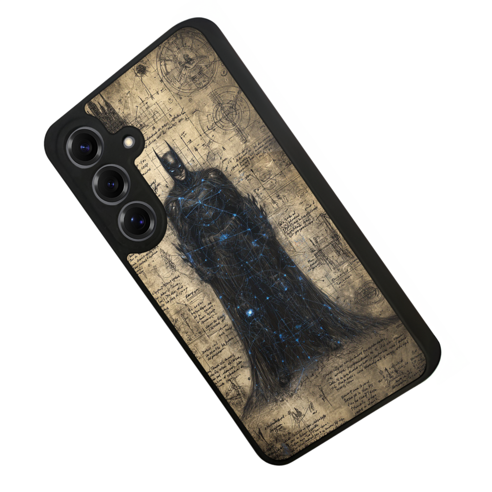 Samsung Galaxy S25 Uyumlu Batman Tasarımlı Glossy Premium Kılıf