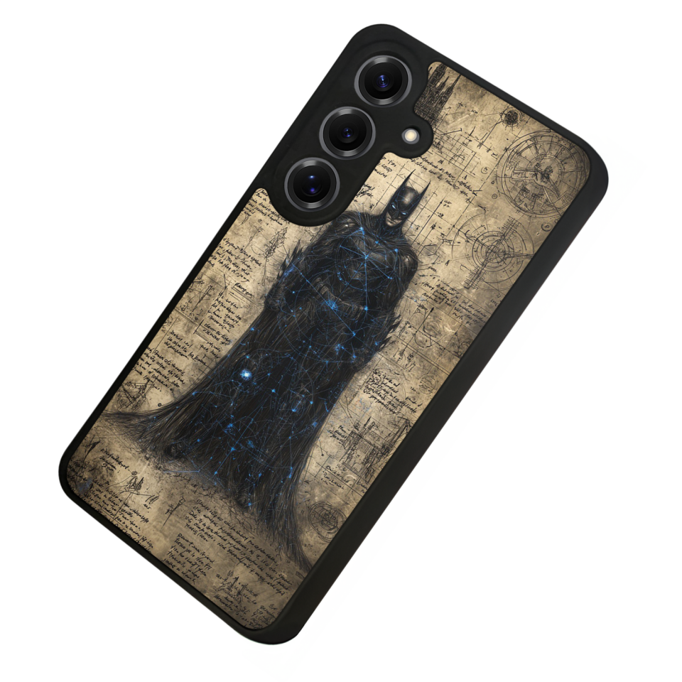Samsung Galaxy S25 Uyumlu Batman Tasarımlı Glossy Premium Kılıf