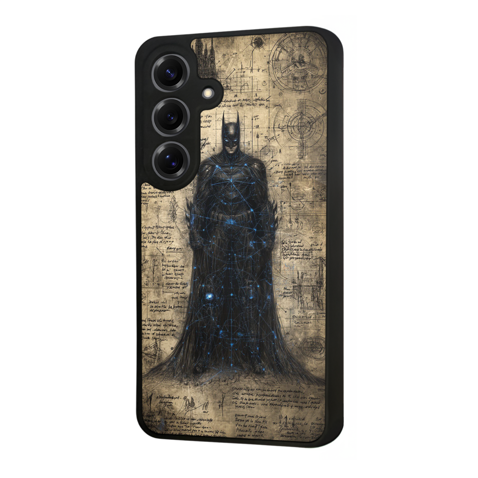 Samsung Galaxy S25 Uyumlu Batman Tasarımlı Glossy Premium Kılıf