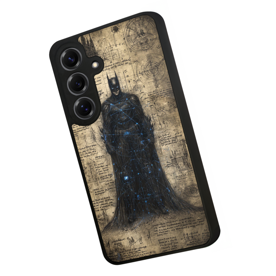 Samsung Galaxy S25 Uyumlu Batman Tasarımlı Glossy Premium Kılıf