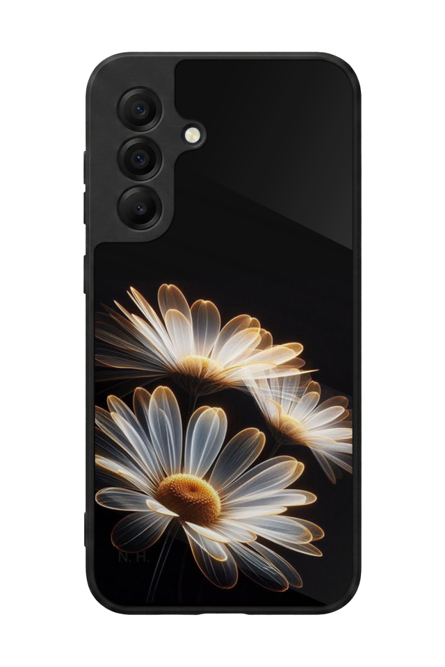 Samsung Galaxy A17 Uyumlu Cicek Tasarımlı Glossy Premium Kılıf