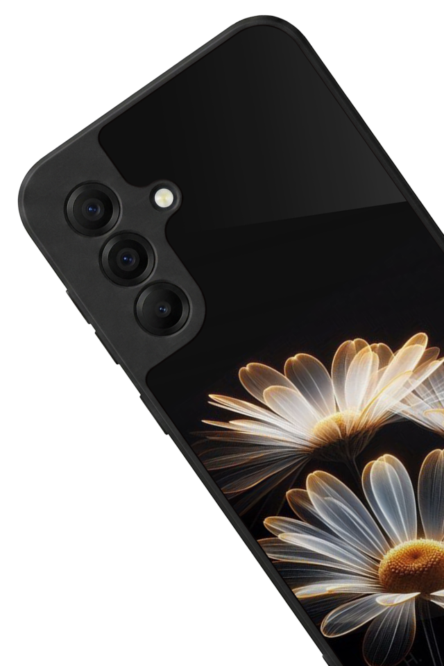 Samsung Galaxy A17 Uyumlu Cicek Tasarımlı Glossy Premium Kılıf