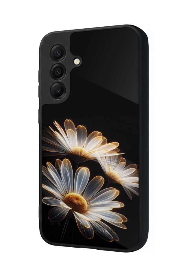 Samsung Galaxy A17 Uyumlu Cicek Tasarımlı Glossy Premium Kılıf