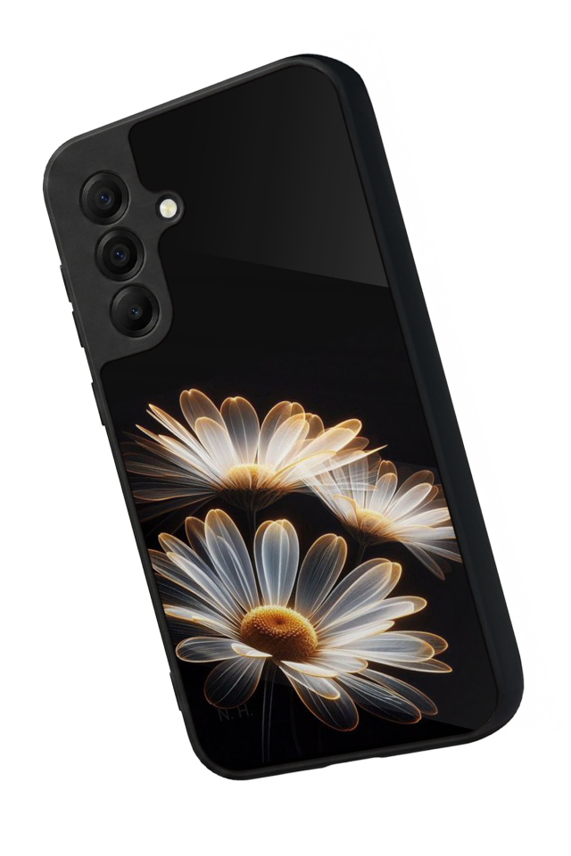 Samsung Galaxy A17 Uyumlu Cicek Tasarımlı Glossy Premium Kılıf