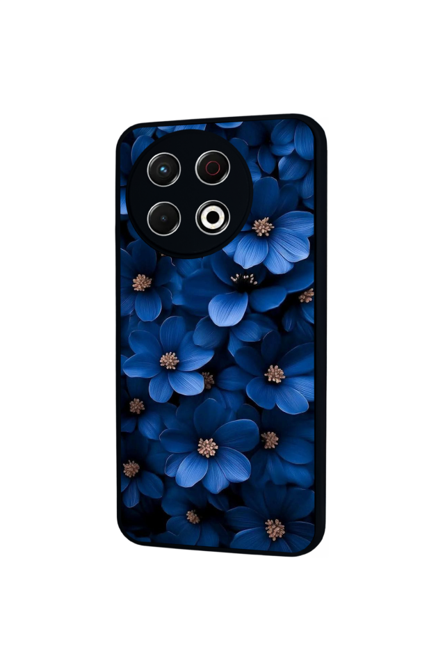 Tecno Spark 30 Pro Uyumlu Cicek Tasarımlı Glossy Premium Kılıf