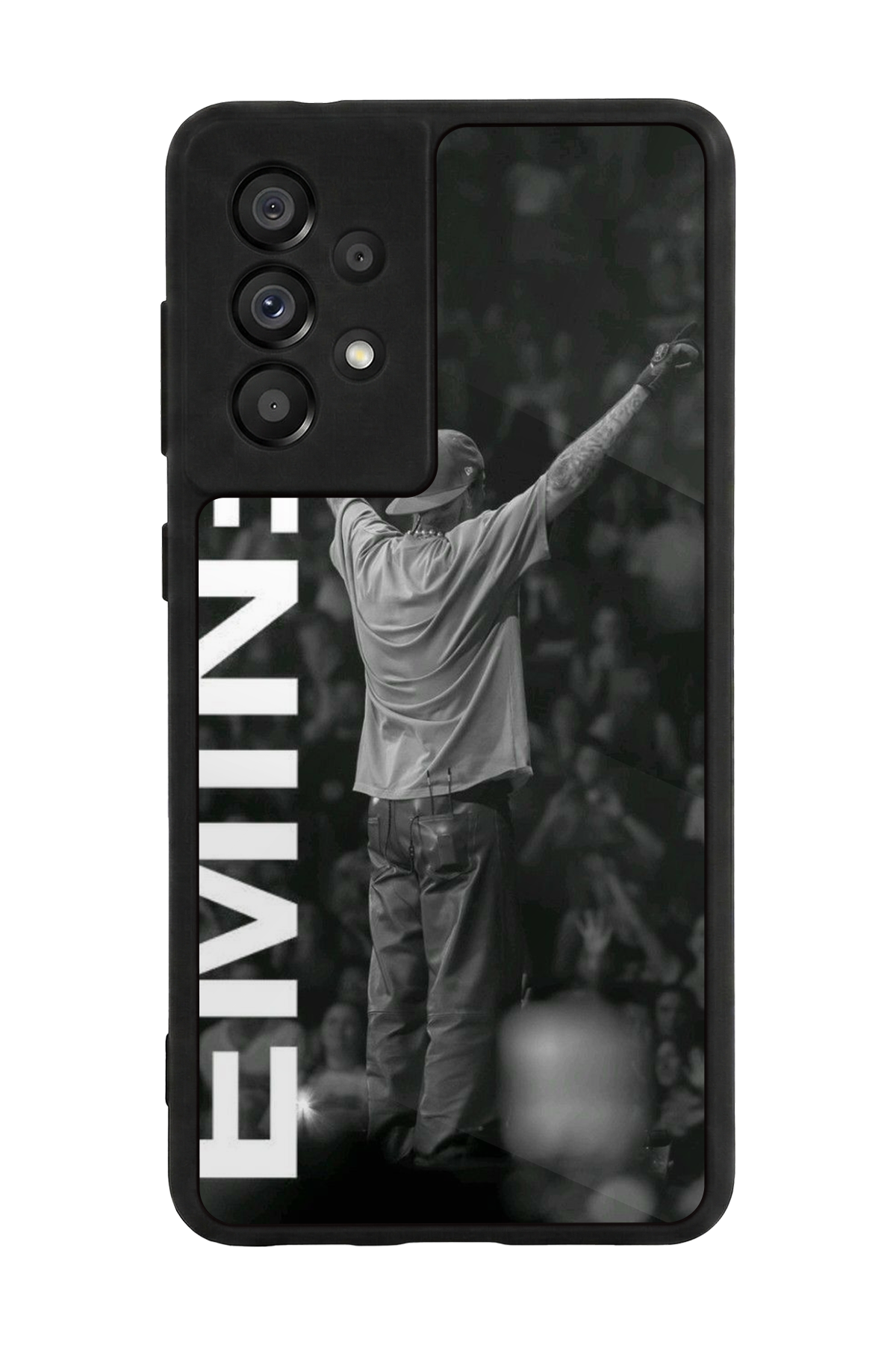 Samsung Galaxy A73 Uyumlu Eminem Tasarımlı Glossy Premium Kılıf
