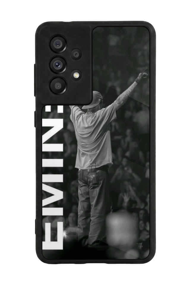 Samsung Galaxy A73 Uyumlu Eminem Tasarımlı Glossy Premium Kılıf