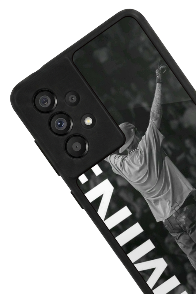 Samsung Galaxy A73 Uyumlu Eminem Tasarımlı Glossy Premium Kılıf