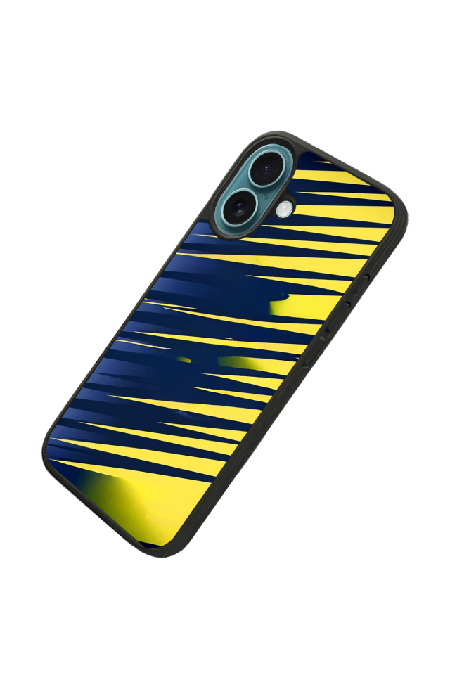 iPhone 16 Plus Uyumlu Fenerbahce Tasarımlı Glossy Premium Kılıf