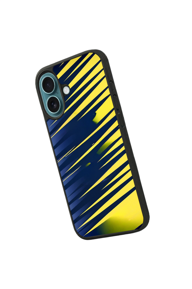 iPhone 16 Plus Uyumlu Fenerbahce Tasarımlı Glossy Premium Kılıf