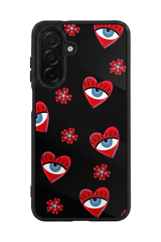 Samsung Galaxy A36 Uyumlu Göz Tasarımlı Glossy Premium Kılıf