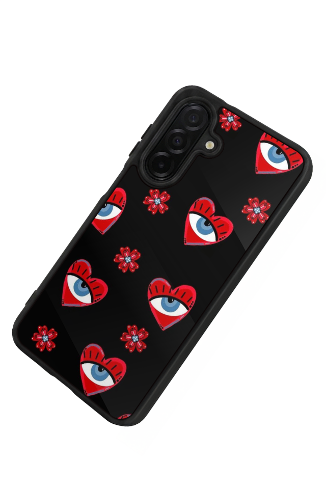 Samsung Galaxy A36 Uyumlu Göz Tasarımlı Glossy Premium Kılıf