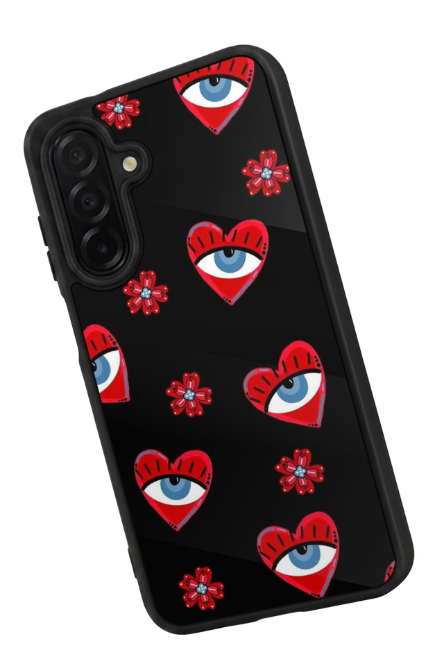 Samsung Galaxy A36 Uyumlu Göz Tasarımlı Glossy Premium Kılıf