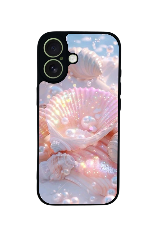 iPhone 17 Uyumlu  İnci Tasarımlı Glossy Premium Kılıf