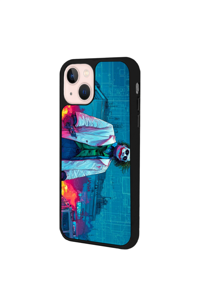 iPhone 15 Plus Uyumlu Joker Tasarımlı Glossy Premium Kılıf