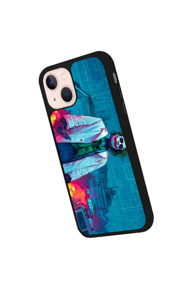 iPhone 15 Plus Uyumlu Joker Tasarımlı Glossy Premium Kılıf